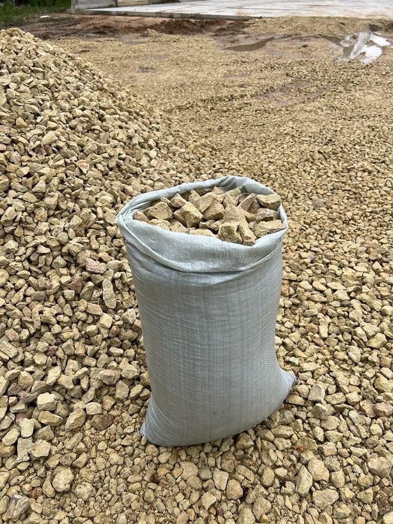 Серый полипропиленовый мешок 55 × 85 см